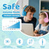 MIDOLA Kids Headphones, Bluetooth 5.4 Wireless, 68H Play Time, Volume Limit, Over-Ear Foldable Headset, Blue