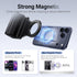 JJC 1/4" Upgraded Magnetic Phone Camera Grip with Remote, Cell Phone Camera Grip Handle Compatible with MagSafe iPhone