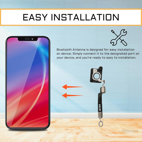 Bluetooth Antenna Signal Flex Cable Replacement for iPhone XR, Wireless Connector Antenna with Repair Fix Tool Kit,