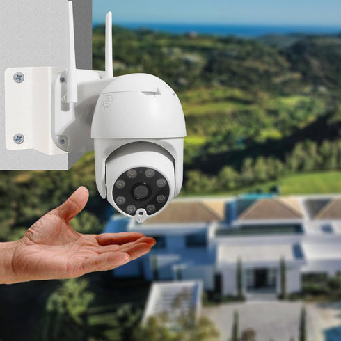 WiTi Mini Size Corner Wall Mount for WiFi IP Camera - Solid Metal Holder for Security Cameras, Compatible with Wyze