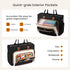 LOVEVOOK Teacher Tote Bag for Women,Laptop bag with Large Cup Holder,Work bag with Accordion File Organizer