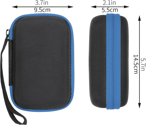 khanka Carrying Case Replacement for Fujifilm FinePix XP140/XP130/XP120/XP90 Waterproof Digital Camera (Blue)