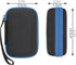khanka Carrying Case Replacement for Fujifilm FinePix XP140/XP130/XP120/XP90 Waterproof Digital Camera (Blue)