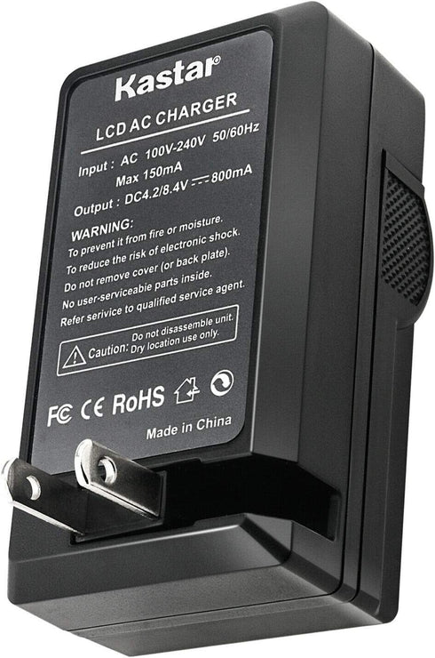 Kastar 3-Pack NP-FV70 Battery and LCD AC Charger for Sony NP-FV30, NP-FV50, NP-FV70, NP-FV90 Cameras