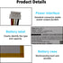 L0721-LF 1000mAh Battery for JBL Clip 3 / Clip 3AN / Clip 3SAND Waterproof Bluetooth Speaker with Tools