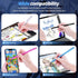 GUUGEI Mesh Fiber Tips (10 Pack), Stylus Pen Replacement Tips for Capacitive Touch Screens, High Sensitivity, Soft