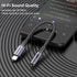 MOSWAG USB Type C to 3.5mm Headphone Jack Adapter, Audio Dongle for iPhone 15 Plus/Pro Max, Samsung