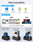 BENFEI 2.5/3.5" 5Gbps Hard Drive Docking Station with UASP Offline Clone Function, USB C Dual Bay Dock for HDD SSD, Up