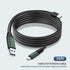Kumiho USB C to USB A Cable, USB 3.1 Gen1 5Gbps Data Cable for VR, Camera, Laptop, 30 Ft