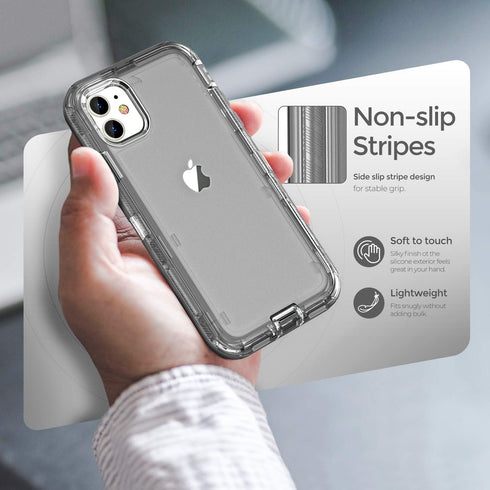 ORIbox Case Compatible with iPhone 11 , Heavy Duty Shockproof Anti-Fall Clear