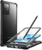 Clayco Forza Series Case for Samsung Galaxy Note 20, Full-Body Rugged Cover, Built-in Screen Protector, 6.7 inch, Black