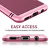 Jeylly Galaxy S9 Case with 2 Pack HD Soft Screen Protector, Ultra Slim One-Piece Anti-Slip Rugged Soft TPU Bumper, Wine