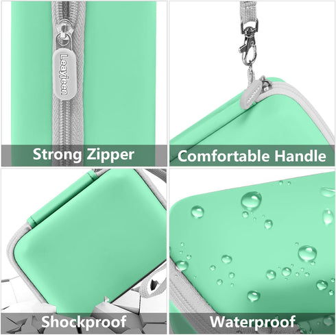 Leayjeen Waterproof Digital Camera Case for YISENCE/HICSHON/Trsunow/EUXOR Waterproof Camera, Fill Light Underwater
