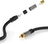 KabelDirekt RCA Extension Cable - 6ft, Break-Resistant Lead for Brilliant Sound Quality