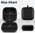 MOLOVA 5 Pack) Earbud Case Portable EVA Carrying Case Storage Bag Cell Phone Accessories Organizer with Carabiner