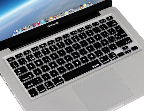 Silicone Skin Keyboard Cover - Spanish Language for Macbook Pro 13 15 17 Inch