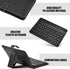 VBESTLIFE Bluetooth Keyboard Sleeve, Universal Sleeve with Stand for 4.5''-6.8'' Cellphones (Black)