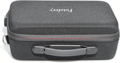 Fotoleey Carrying Case for Insta360 X4 Camera, Fits Waterproof Case and Selfie Stick, with Strap & Handle, EVA Material