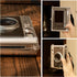 Rieibi Clear Protective Case for Fujifilm Instax Mini Evo Instant Camera, Hard Carrying Case with Shoulder Strap