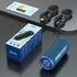 OHAYO Portable Bluetooth Speaker, 24W Stereo Sound, IPX7 Waterproof, Bluetooth 5.3, RGB Lights, 30H Playtime, Blue