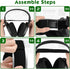 Geekria Flex Fabric Headband Pad - Compatible with SteelSeries Arctis 7, Arctis 9X, Arctis PRO Headphones, Black