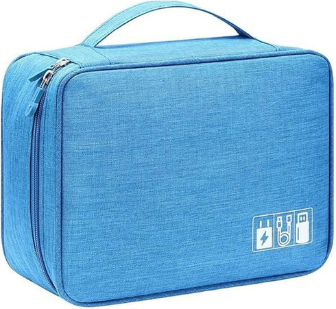 VOCUS Electronics Organizer Travel Cable Bag, Portable Tech Carrying Case for Charger, Cord, Power Bank