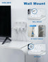 Surge Protector Power Strip - 6 Outlets, 3 USB-A, 1 USB-C, 1050J, 6FT Flat Plug Extension Cord, ETL Certified