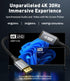 Display Port to HDMI 4K Adapter | Braided DP DisplayPort Male to HDMI Female Uni-Directional Converter for PC Dell HP AMD NVIDIA Laptop HDTV Monitor and Other Passive