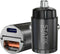 STATIK Dual Car Phone Charger for Cigarette Lighter Plug, 12v - 24 V Fast Charging, USB C & USB A Power Adapter for