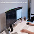 3 (3200k, 4500k, 6900k), Dimmable Diyeeni Curved Monitor Light Bar with Touch Control, Color Temperatures RGB, Timing