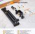 TARION Adjustable Camera Desk Mount Stand, Articulating Arm for DSLR Photography, Heavy Duty Tabletop Mount
