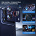 9H 17 17 2 Pack) HelloDeere High-alumina Tempered Glass Camera Lens Protector for iPhone Pro Lens , Military-Grade