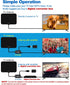 Vansky 1080p 16.5ft TV Antenna Indoor, Digital Amplified Indoor HDTV Antenna, VHF UHF Television Local Channels