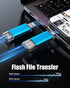 KOOTION 32GB 2 1 3.0/Type USB C Flash Drive in OTG USB C Thumb Drive Dual Drive USB C Memory Stick for Smartphone