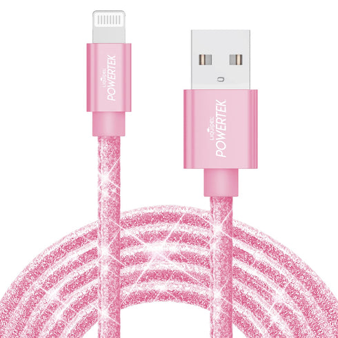 LIQUIPEL Powertek Lightning Charger in Pink