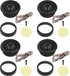 2 Pairs Car Round Dome Audio Speaker Tweeter Loudspeaker Horn Mini Tweeter Speaker Accessories