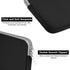 Neoprene Keyboard Sleeve Case for Apple MC184LL/B Wireless Bluetooth Keyboard, Protective Case with Zipper for Small