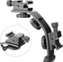 ChromLives L Bracket Mount Video Grip with Dual Flash Cold Shoe, 1/4'' Tripod Screw, Heavy Duty Padded Grip