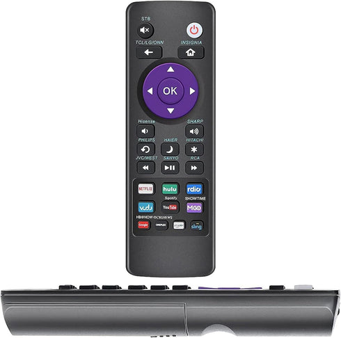 Universal Remote for Roku Boxes & TVs - Supports TCL, Sanyo, LG, RCA, Philips, HITACHI, ONN, Insignia, Hisense
