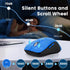CITLLA BT1 BT2), 4-Way Wireless Bluetooth Mouse (USB + + Full Size, Scrolling, Multi-Device Silent Mouse for Computer