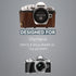 MegaGear Olympus OM-D E-M10 Mark III (14-42mm) Ever Ready Leather Camera Case and Strap - Dark Brown