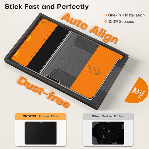 11 Inch 6/5th M5 2025/M4 2024, OMOTON PAPERSENSE Paper Screen Protector for iPad Pro Gen Write like on Paper, Matte
