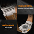 3/2/1 49mm 46mm 45mm 44mm 42mm 11/10/9/8/7/SE/6/5/4/3/2/1, Leather Bands Compatible with Apple Watch Ultra Band Men