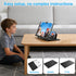 Zrgzob 14 Inch 3D Screen Magnifier for Smartphone, HD Magnifying Projector Screen Enlarger Foldable Phone Stand