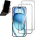 WIRIXSYD 2PCS Glitter Screen Protector Suit for iPhone 17 Promax/iPhone 16 Pro Max,Diamond