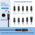 Beudsa ChargN 15V 2A 10 100-240V 50-60Hz, DC Power Supply Charger with Interchangeable DC Plugs, AC Adapter for Pet