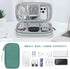 FYY Electronic Organizer, Travel Cable Bag Pouch for Accessories, Portable Waterproof Double Layers All-in-One Storage