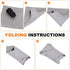 18" 18" PATIKIL x Camera Protective Wrap, Magic Self-Adhesive Cloth Anti-scratch Lens Pouches for Camera Lens DSLR