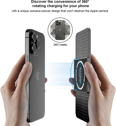 POLMXS 15W iphone12/13/14/15 (C11L) Magnetic Wireless Car Charger Charging pad, Fast Wireless Phone Charger car Cell