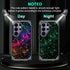 Miqala S26 S26 5G,Colorful for Galaxy Ultra Case,Glow in The Dark Three Layer Heavy Duty Shockproof Protection Hard